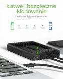 IcyBox Stacja ICY BOX IB-2817MCL-C31 z funkcją klonowania dla 2x NVMe SSD