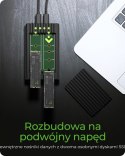 IcyBox Stacja ICY BOX IB-2817MCL-C31 z funkcją klonowania dla 2x NVMe SSD