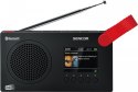 Sencor Radio cyfrowe z akumulatorem SRD 7757B wyświetlacz LCD, BL 5.0