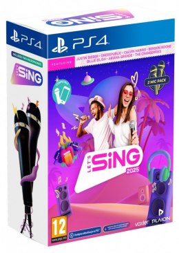 Plaion Gra PlayStation 4 Lets Sing 2025 2-mic