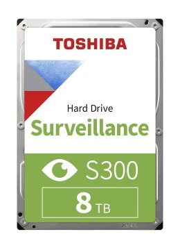 Toshiba S300 Surveillance dysk twardy 8 TB 7200 RPM 256 MB 3.5