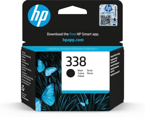 HP 338 BLACK ORIGINAL INK/EN/PL/HU/CZ/SL CARTRIDGE