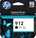 HP 912 oryginalny wkład atramentowy czarny