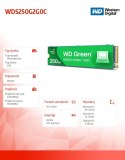 Western Digital Dysk SSD Green 250GB M.2 2280 SN350 NVMe PCIe