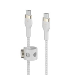 Belkin BOOST^CHARGE PRO Flex kabel USB USB 2.0 2 m USB C Biały