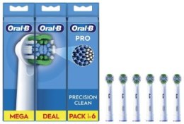 Końcówki do szczoteczek - Oral-B EB20RX PrecisionClean 6 szt.