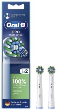 Końcówki do szczoteczek - Oral-B EB50RB CrossAction 2 szt.