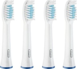 Końcówki do szczoteczek - Oral-B Pulsonic Sensitive SR32-4 biały