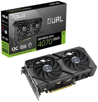 Karta graficzna - ASUS GeForce RTX 4070 SUPER DUAL OC EVO 12GB DLSS 3