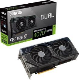 Karta graficzna - ASUS GeForce RTX 4070 Ti SUPER DUAL 16GB OC DLSS 3