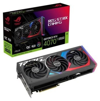 Karta graficzna - ASUS GeForce RTX 4070 Ti SUPER ROG STRIX Gaming OC 16GB DLSS 3