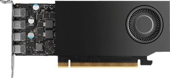 PNY NVIDIA A400 4GB GDDR6 64-bit Low Profile PCIe 4.0 x8 Single slot 4 x Mini DisplayPort 1.4a 50W LP bracket 4 x mDP to DP adap