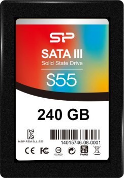 Dysk SSD Silicon Power S55 240GB 2 5 SATA III 550/450 MB/s (SP240GBSS3S55S25)