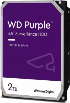 Dysk twardy HDD WD Purple 2TB 3 5 SATA WD23PURZ