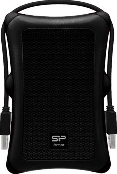 Dysk zewnętrzny Silicon Power Armor A30 1TB 2.5 USB 3.2 5400 obr/min Black (SP010TBPHDA30S3A)