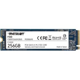 SSD Patriot P300 M.2 PCI-Ex4 NVMe 256GB 1 7GB/s