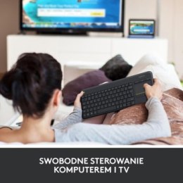 Klawiatura Logitech K400 Plus Czarna (920-007145)