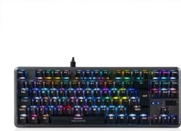 MODECOM VOLCANO LANPARTY 2 PRZEWODOWA KLAWIATURA MECHANICZNA RGB (NIEBIESKI PRZEŁĄCZNIK GATERON)