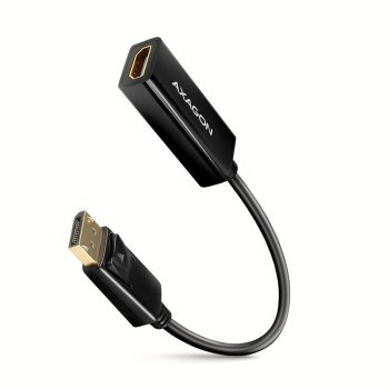 Adapter Wideo Axagon DisplayPort do HDMI 1.4 4K/30Hz 0,15 mm