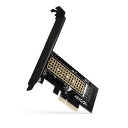 Adapter wewnętrzny Axagon PCEM2-N PCIe x4 do1x SSD M.2 NVMe M-key slot do 80mm