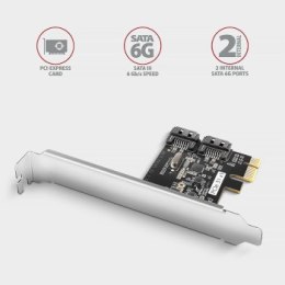 Adapter wewnętrzny Axagon PCES-SJ2 PCIe do 6x SATA 6Gb/s