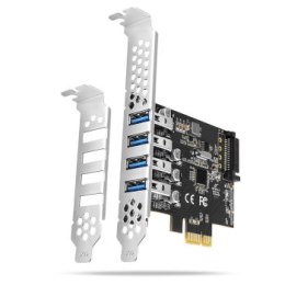 Adapter wewnętrzny Axagon PCEU-43RS PCIe - 4x USB 3.2 Gen 1