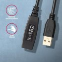 Aktywny przedłużacz/wzmacniacz Axagon USB 2.0 A-M do A-F 15m