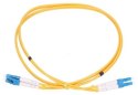 Extralink LC/UPC-LC/UPC | Jednomodowy, Duplex, G657A1, 3mm, 1m