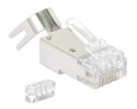 Intellinet 790505 Wtyk RJ45 Cat6a STP, na drut i linkę, 50szt