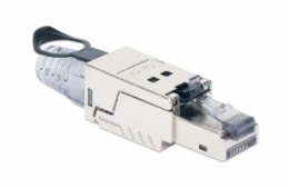 Intellinet 790741 Wtyk modularny RJ45 Cat6a 10G beznarzędziowy, STP