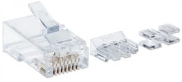 Intellinet Wtyk RJ45 Cat6 UTP, na drut, 80szt, 790536