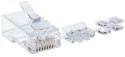 Intellinet Wtyk RJ45 Cat6a UTP, na drut, 80szt, 790550