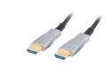 LANBERG KABEL HDMI M/M V2.0 20M OPTYCZNY AOC CA-HDMI-20FB-0200-BK