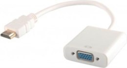 Adapter SAVIO cl-27 (HDMI M - D-Sub (VGA) F; 0 10m; kolor biały)