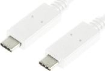 LogiLink USB-C 1.0m biały