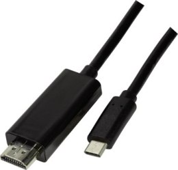 LogiLink USB-C - HDMI 1.8m