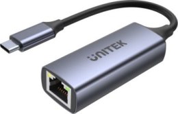 UNITEK ADAPTER USB-C - RJ45 M/F 1GBPS PD 100W