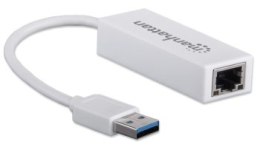 Karta sieciowa - Manhattan Konwerter USB na RJ45