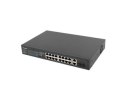 LANBERG SWITCH RACK 19 16X 100MB POE+/2X COMBO GIGABIT 150W NIEZARZĄDZALNY RSFE-16P-2C-150