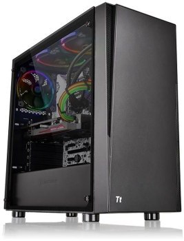 Thermaltake Versa J21 Tempered Glass Black