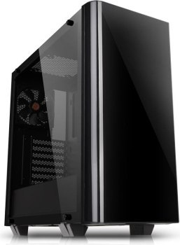 Thermaltake View 21 Tempered Glass Black