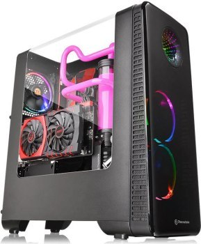 Thermaltake View 28 RGB Gull-Wing Window Black