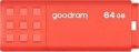 GOODRAM FLASHDRIVE 64GB UME3 USB 3.0 ORANGE