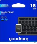 Pendrive GoodRam Piccolo UPI2-0160K0R11 (16GB; USB 2.0; kolor czarny)