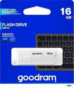 Pendrive GoodRam UME2 UME2-0160W0R11 (16GB; USB 2.0; kolor biały)