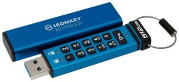 Kingston IronKey Keypad 200 512GB USB-A AES Encrypted