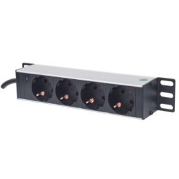 Listwa antyprzepięciowa - Intellinet listwa zasilająca PDU 1U rack 10''