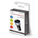 Ładowarka samochodowa do smartfona SAVIO Quick Charge 3.0 SA-06/B (2400 mA 3000 mA; USB)