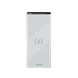 SAVIO POWERBANK 10000MAH/ŁADOWANIE INDUKCJA BA-06