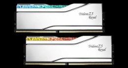 G.SKILL TRIDENT Z5 ROYAL RGB DDR5 2X48GB 6400MHZ CL32 XMP3 SILVER F5-6400J3239F48GX2-TR5S